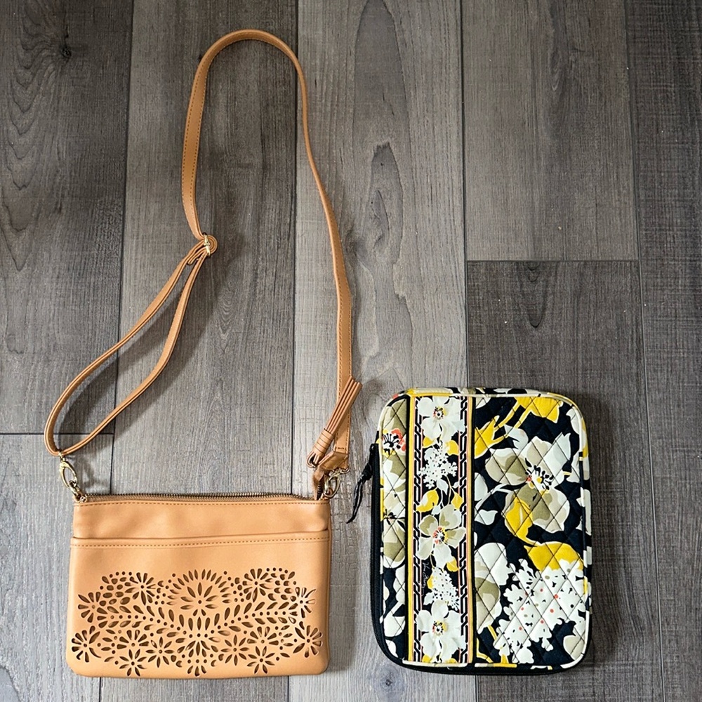 Vera Bradley laptop zip up, Mark and Hall bag.